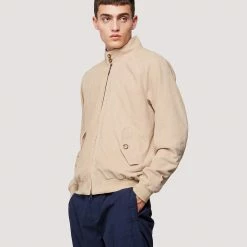 Baracuta Original G9 Harrington Jacket Sand Stone