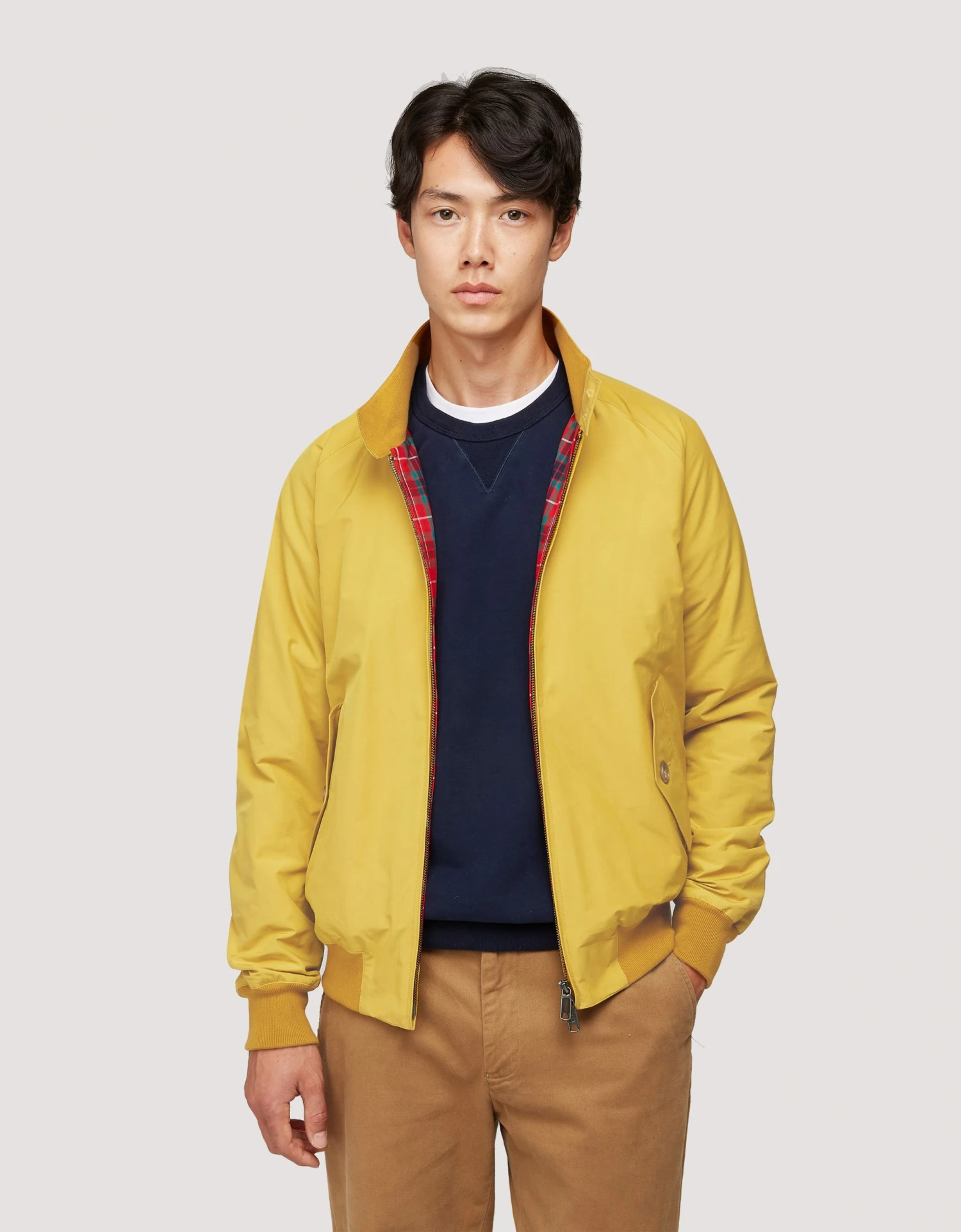 Baracuta G9 Harrington Jacket Empire Yellow 2 Baracuta G9 Harrington Jacket Empire Yellow