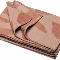 David Fussenegger Deco Plaid Abstract Braun