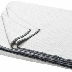 David Fussenegger Large Grey Geometric Riva Bedcover Blanket