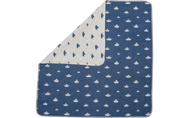 David Fussenegger Blue Boat Juwel Baby Hood Blanket 2 David Fussenegger Blue Boat Juwel Baby Hood Blanket