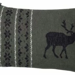 David Fussenegger Alpine Nordic Reindeer Cushion