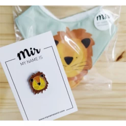 My Name is Mir Sweet Lion Enamel Pin 9 My Name is Mir Sweet Lion Enamel Pin