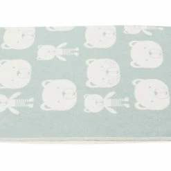 David Fussenegger Juwel Kinderdecke Bär Mint