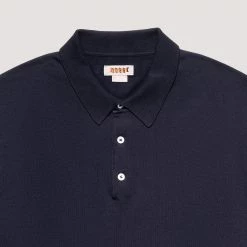 Baracuta S/S Polo Knit Navy