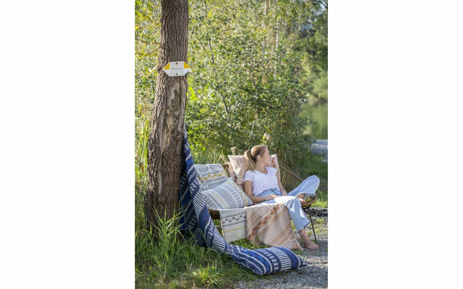 David Fussenegger Blue Silvretta Ceiling Border Blanket 3 David Fussenegger Blue Silvretta Ceiling Border Blanket