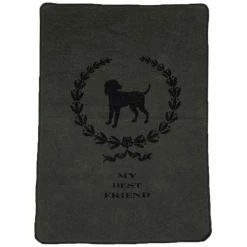 David Fussenegger Large Army My Best Friend Dog Blanket