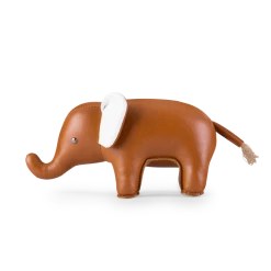 Zuny Elephant Paperweight - Synthetic Leather 7 Zuny Elephant Paperweight - Synthetic Leather