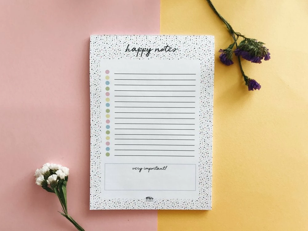 My Name is Mir Check List Notes Happy 1 My Name is Mir Check List Notes Happy