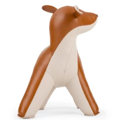 Zuny Deer Luke Bookend - Synthetic Leather 7 Zuny Deer Luke Bookend - Synthetic Leather