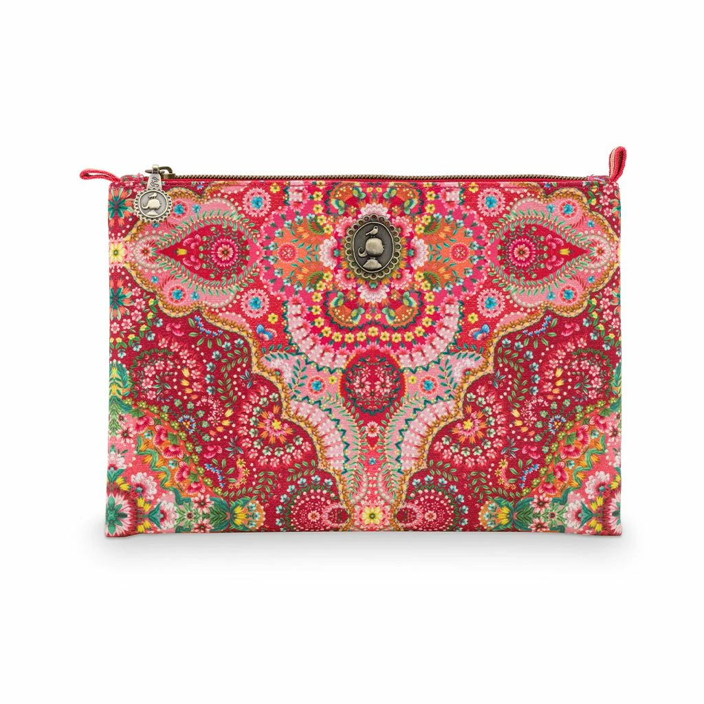Pip Studio Medium Red Moon Delight Cosmetic Bag 1 Pip Studio Medium Red Moon Delight Cosmetic Bag