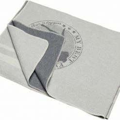 David Fussenegger Large Grey Cuddly and Cozy Pet Blanket