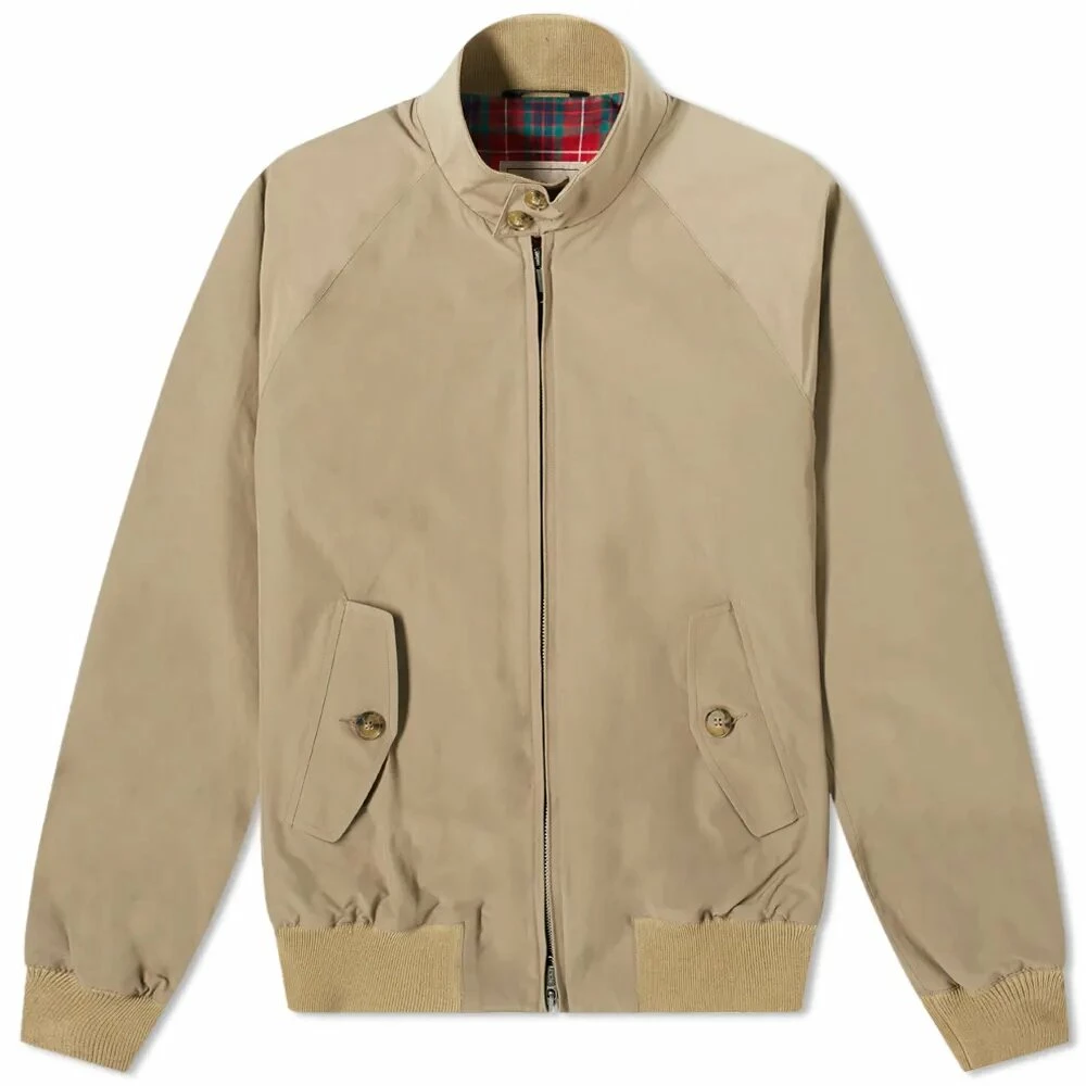 Baracuta Tan G9 Harrington Jacket 1 Baracuta Tan G9 Harrington Jacket
