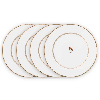 Pip Studio Ø17 Robin Plate - Set of 4 1 Pip Studio Ø17 Robin Plate - Set of 4