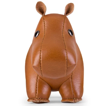 Zuny Hippo Paperweight - Synthetic Leather 3 Zuny Hippo Paperweight - Synthetic Leather