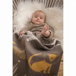 David Fussenegger Brown Jungle Juwel Baby Blanket 6 David Fussenegger Brown Jungle Juwel Baby Blanket