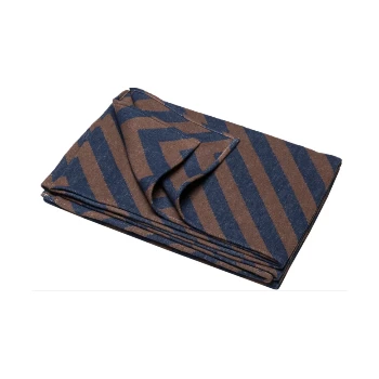 David Fussenegger Luca Graphic Throw - Brown 1 David Fussenegger Luca Graphic Throw - Brown