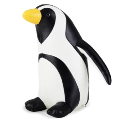 Zuny Africn Penguin Bookend - Synthetic Leather