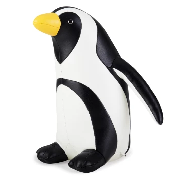 Zuny Africn Penguin Bookend - Synthetic Leather 1 Zuny Africn Penguin Bookend - Synthetic Leather
