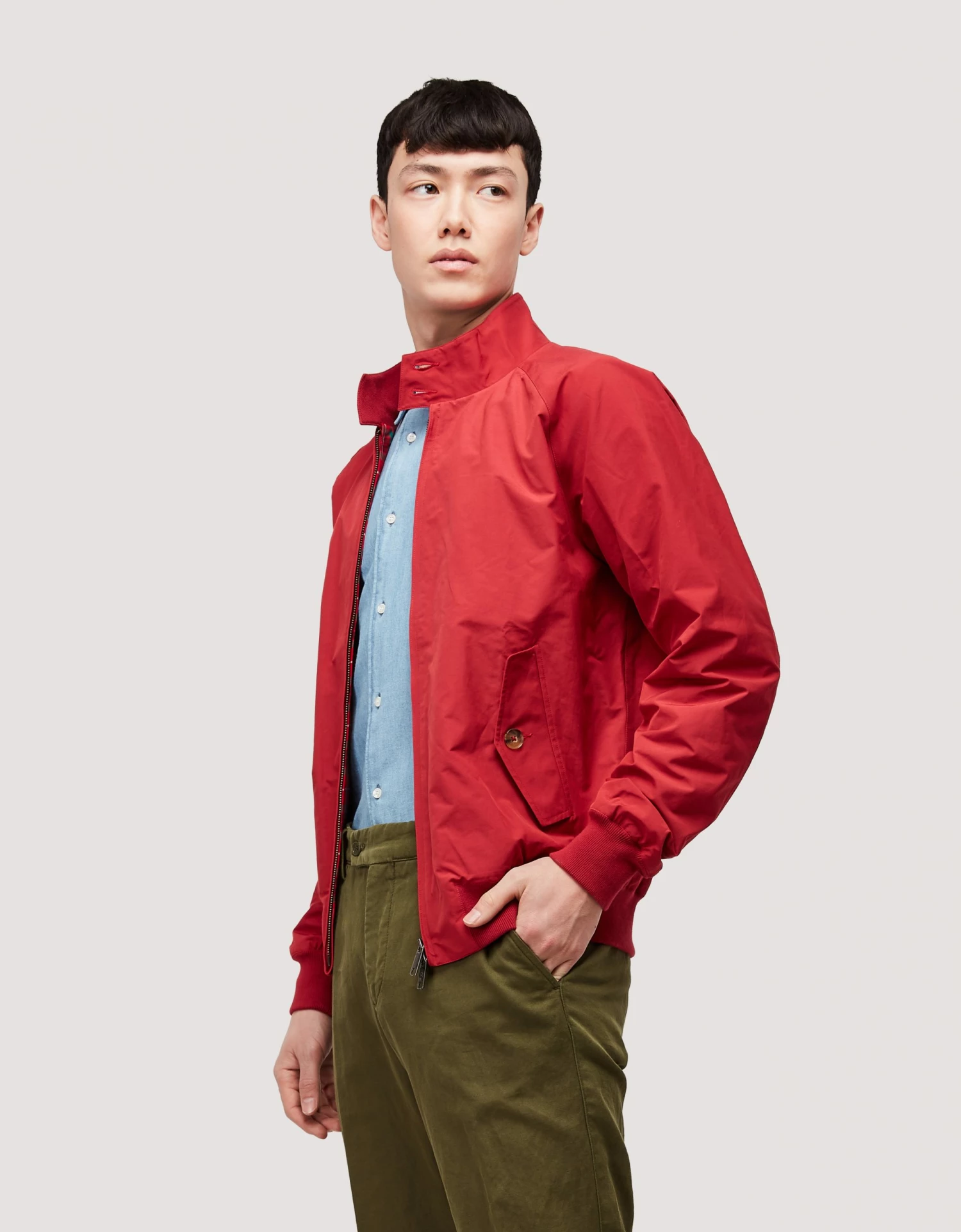 Baracuta Baracuta G9 Jacket Dark Red 4 Baracuta Baracuta G9 Jacket Dark Red