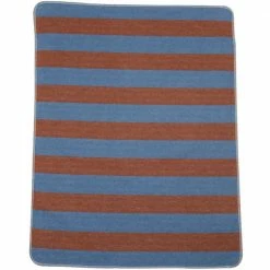 David Fussenegger Toffee Striped Juwel Baby Blanket