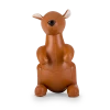 Zuny Kangaroo Standing Bookend - Synthetic Leather