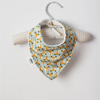 My Name is Mir Little Fox Baby Bib Bandana 2 My Name is Mir Little Fox Baby Bib Bandana