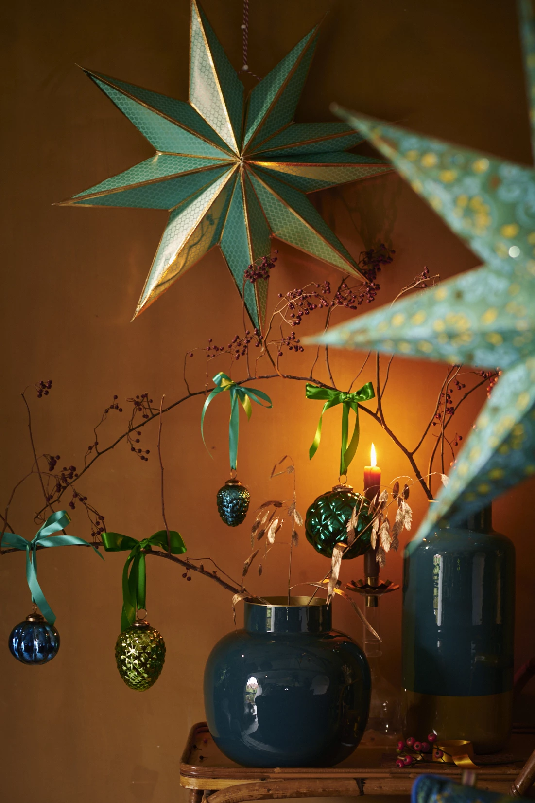 Pip Studio 60 cm Decoration Star Green 2 Pip Studio 60 cm Decoration Star Green