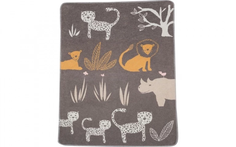 David Fussenegger Brown Jungle Juwel Baby Blanket 2 David Fussenegger Brown Jungle Juwel Baby Blanket