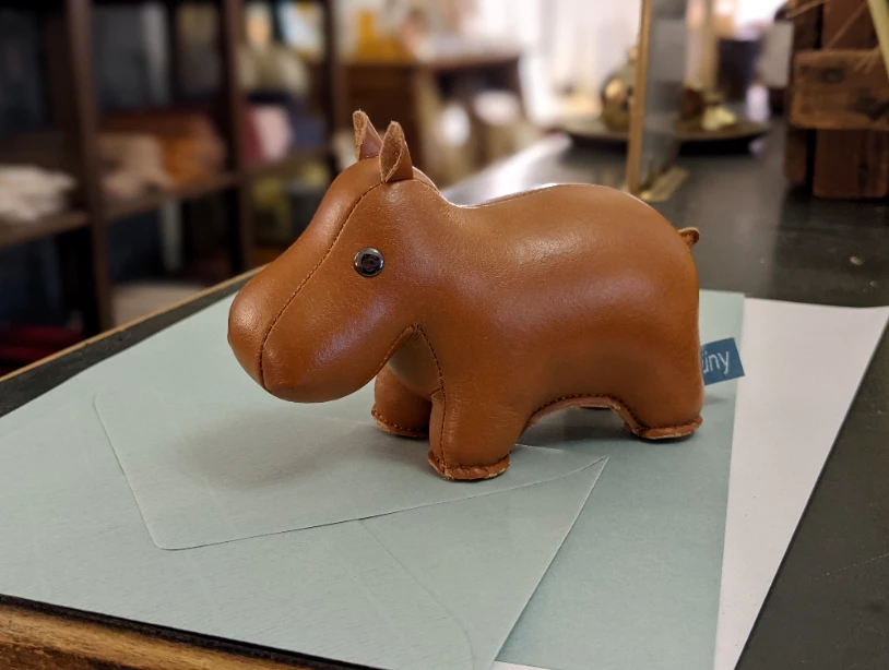 Zuny Panda Paperweight - Synthetic Leather 4 Zuny Panda Paperweight - Synthetic Leather