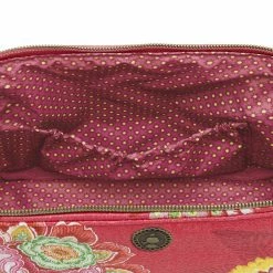 Pip Studio Medium Red Jambo Flower Cosmetic Purse 5 Pip Studio Medium Red Jambo Flower Cosmetic Purse
