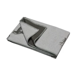 David Fussenegger Sylt Red Deer Throw - Smoke