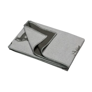 David Fussenegger Sylt Red Deer Throw - Smoke 1 David Fussenegger Sylt Red Deer Throw - Smoke