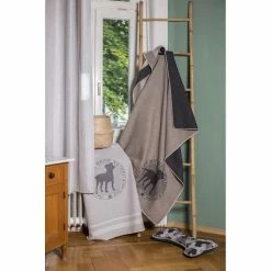 David Fussenegger Small Grey Cuddly and Cozy Pet Blanket