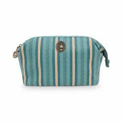 Pip Studio Small Green Blurred Lines Cosmetic Purse