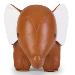Zuny Elephant Bookend - Synthetic Leather 7 Zuny Elephant Bookend - Synthetic Leather