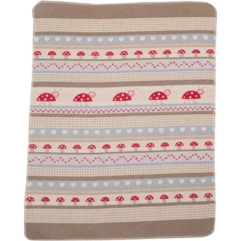 David Fussenegger Beige Mushroom Juwel Baby Blanket 1 David Fussenegger Beige Mushroom Juwel Baby Blanket