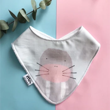 My Name is Mir Walrus Baby Bib Bandana 1 My Name is Mir Walrus Baby Bib Bandana