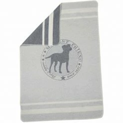 David Fussenegger Small Grey Cuddly and Cozy Pet Blanket