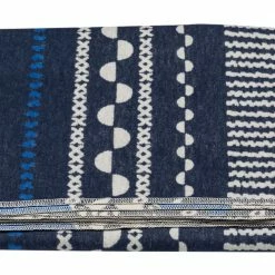 David Fussenegger Blue Silvretta Ceiling Border Blanket