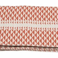 David Fussenegger Nova Überwurf Ecken Terracotta