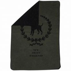 David Fussenegger Large Army My Best Friend Dog Blanket