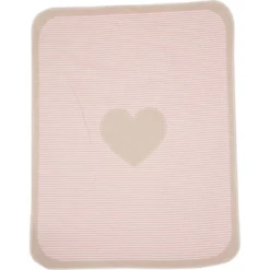 David Fussenegger Rose Heart Juwel Baby Blanket