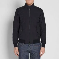 Baracuta G9 Harrington Jacket Dark Navy 10 Baracuta G9 Harrington Jacket Dark Navy