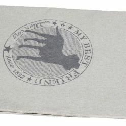 David Fussenegger Large Grey Cuddly and Cozy Pet Blanket