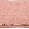 David Fussenegger Large Rose Cotton Waffle Vigo Bedcover Blanket
