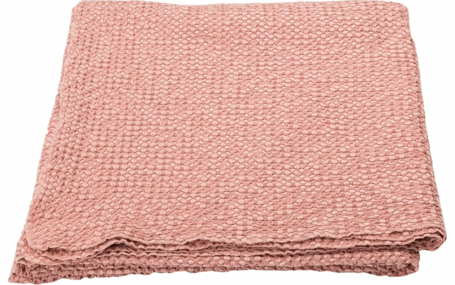 David Fussenegger Large Rose Cotton Waffle Vigo Bedcover Blanket 1 David Fussenegger Large Rose Cotton Waffle Vigo Bedcover Blanket