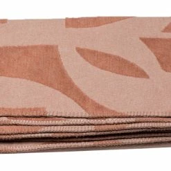 David Fussenegger Deco Plaid Abstract Braun