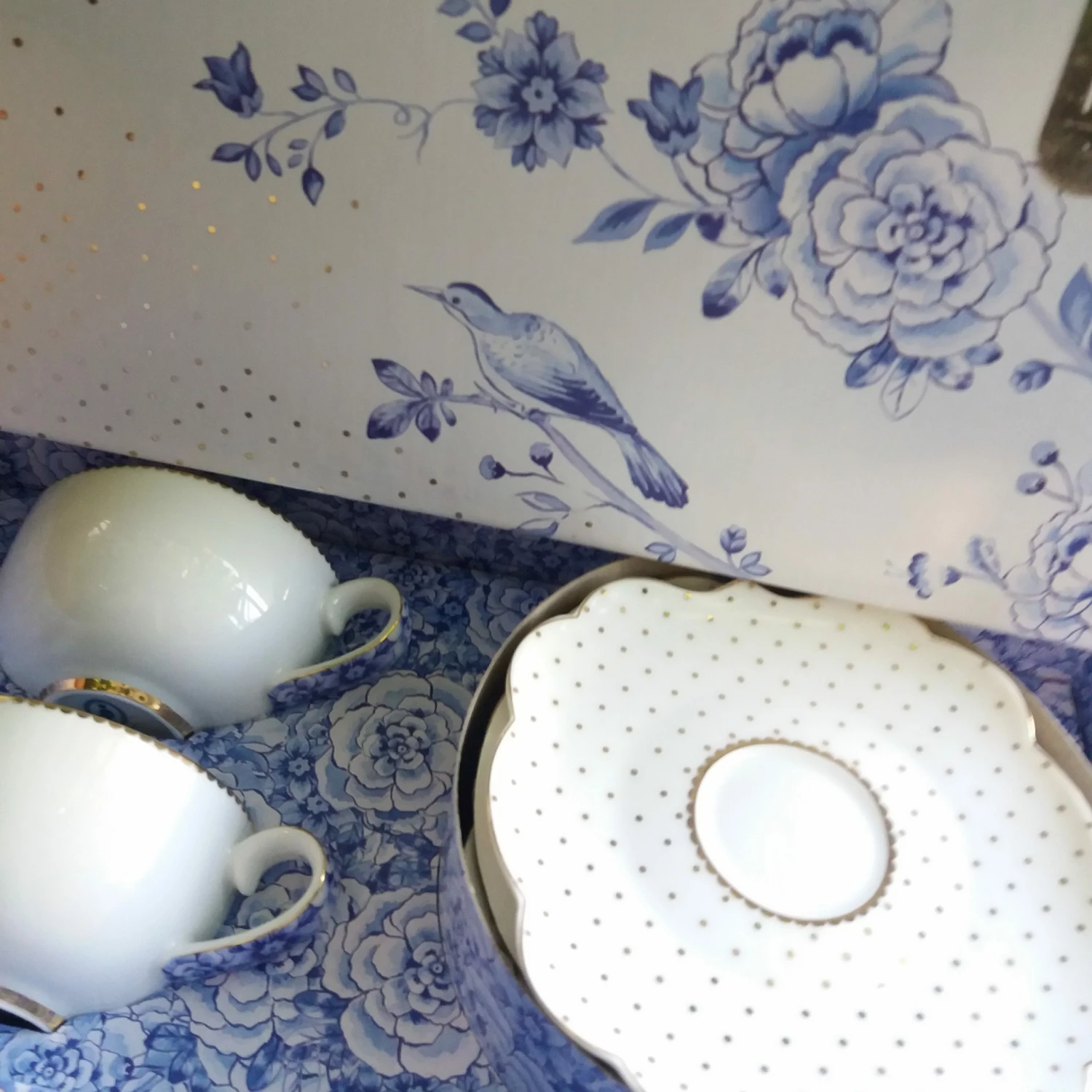 Pip Studio Royal White Espresso Cup & Saucer - Set of 2 - Gift Box 3 Pip Studio Royal White Espresso Cup & Saucer - Set of 2 - Gift Box