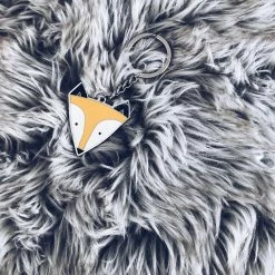 My Name is Mir Little Fox Keyring